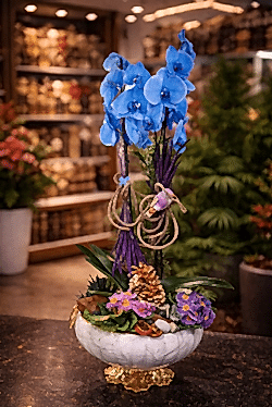 Mavi Orkide Şıklığı