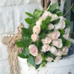 Somon Güllerle Gelin El Çiçeği